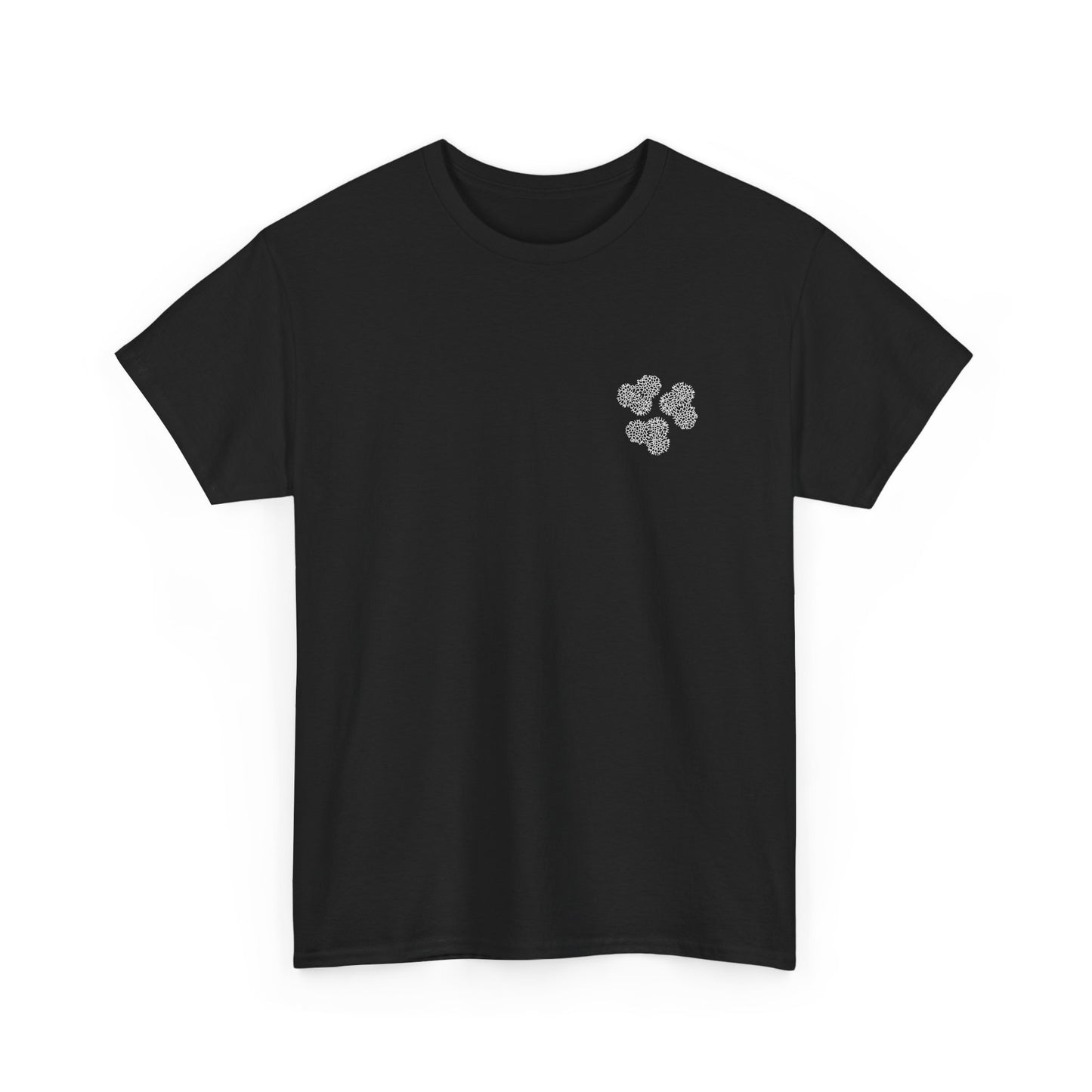 Clover Coral Print T-Shirt | Soft Cotton | Unisex