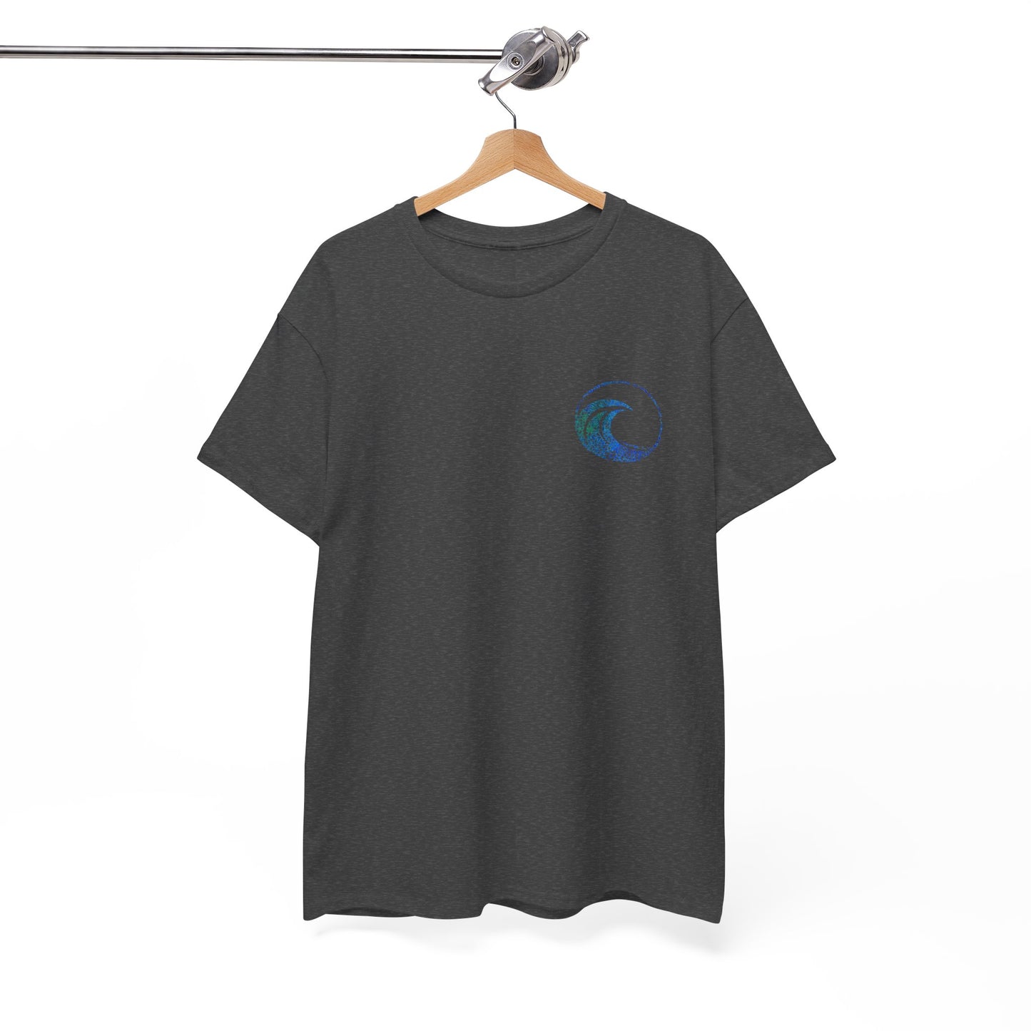 Mini Wave & Coral Print T-Shirt | Soft Cotton | Unisex