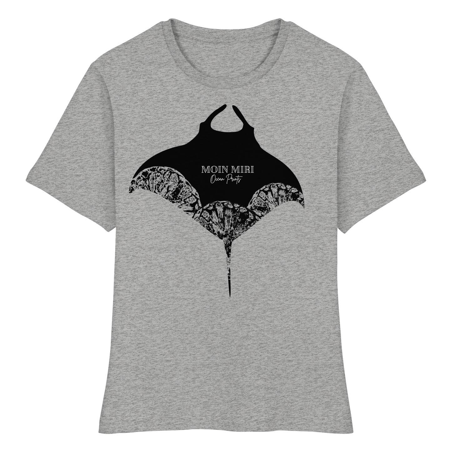 Black Manta - Coral 2 - Fitted Ladies Organic Shirt