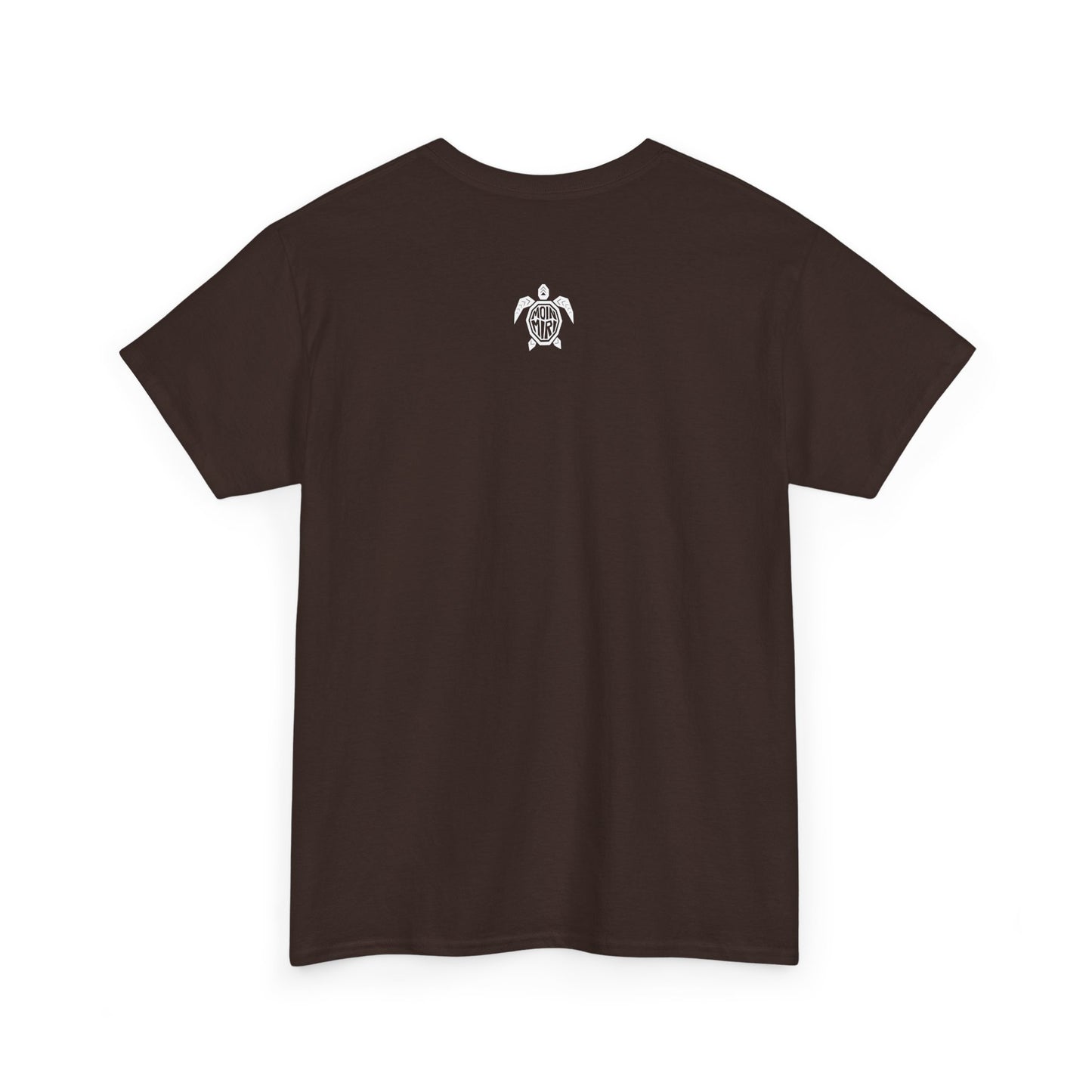 Turtle & Coral Print T-Shirt | Soft Cotton | Unisex