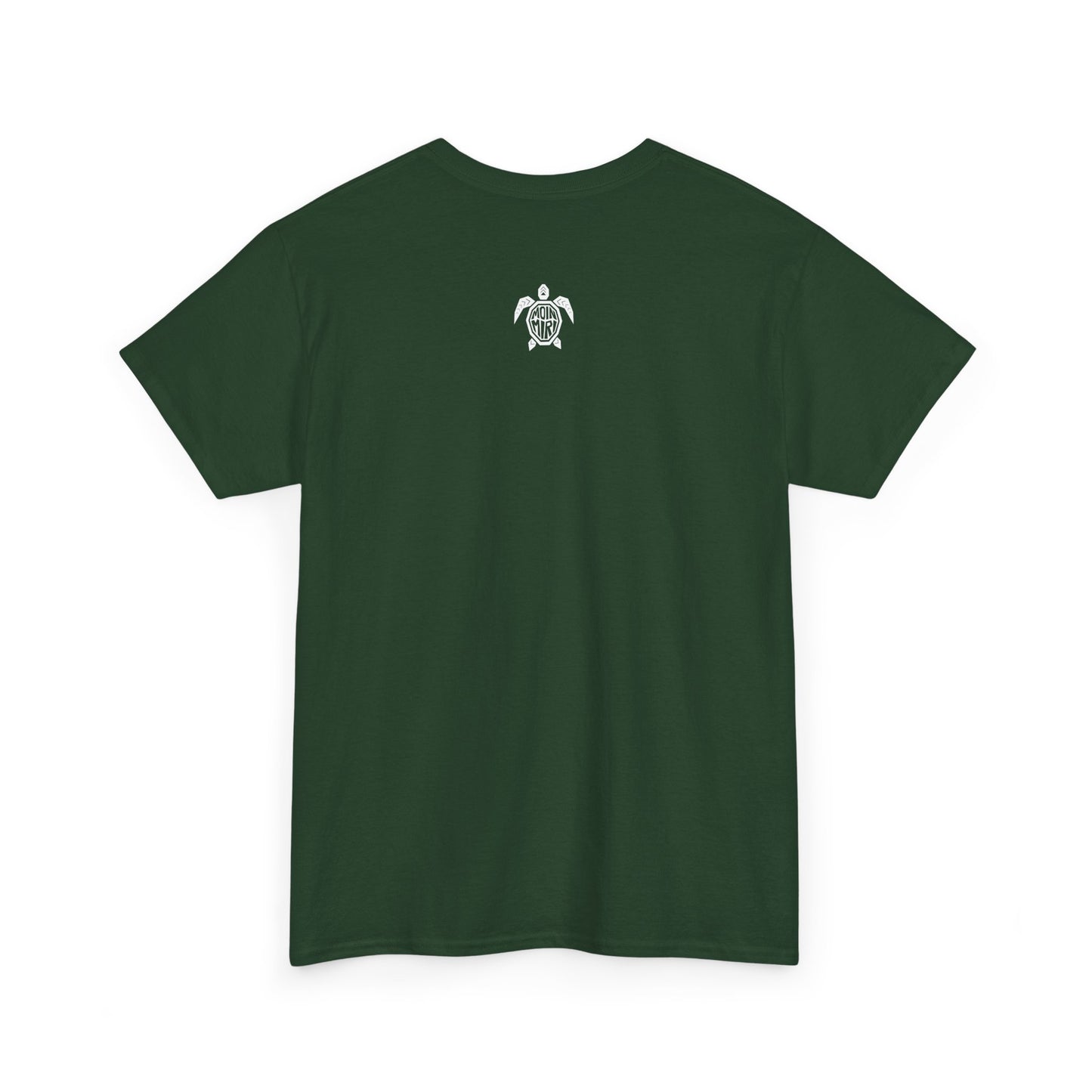 Turtle & Coral Print T-Shirt | Soft Cotton | Unisex