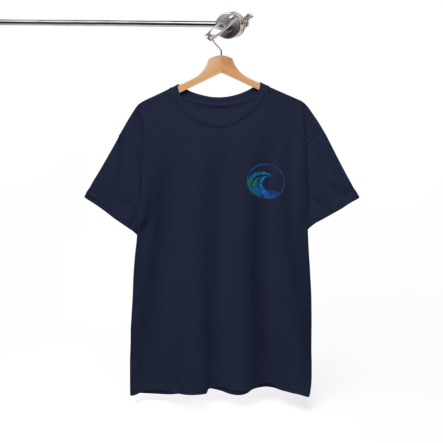 Mini Wave & Coral Print T-Shirt | Soft Cotton | Unisex