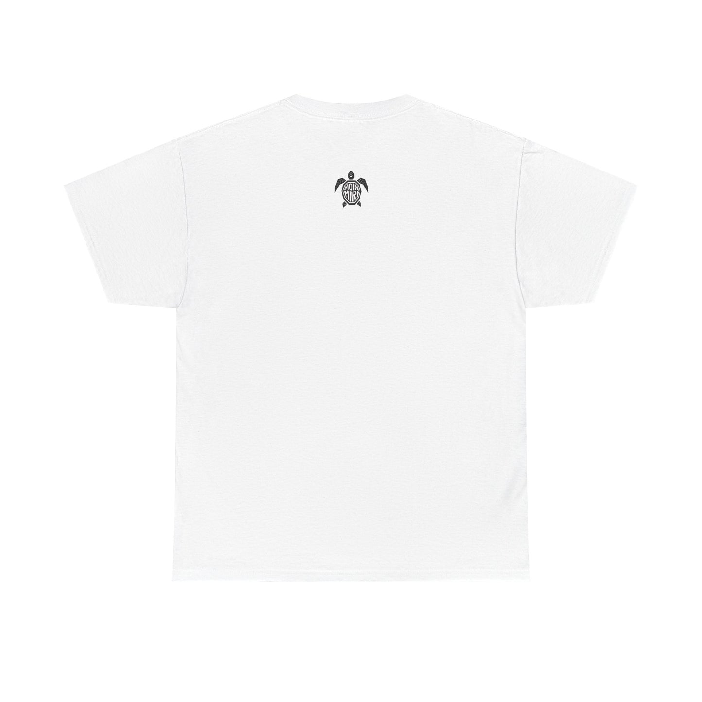 Stripe Coral Print T-Shirt | Soft Cotton | Unisex