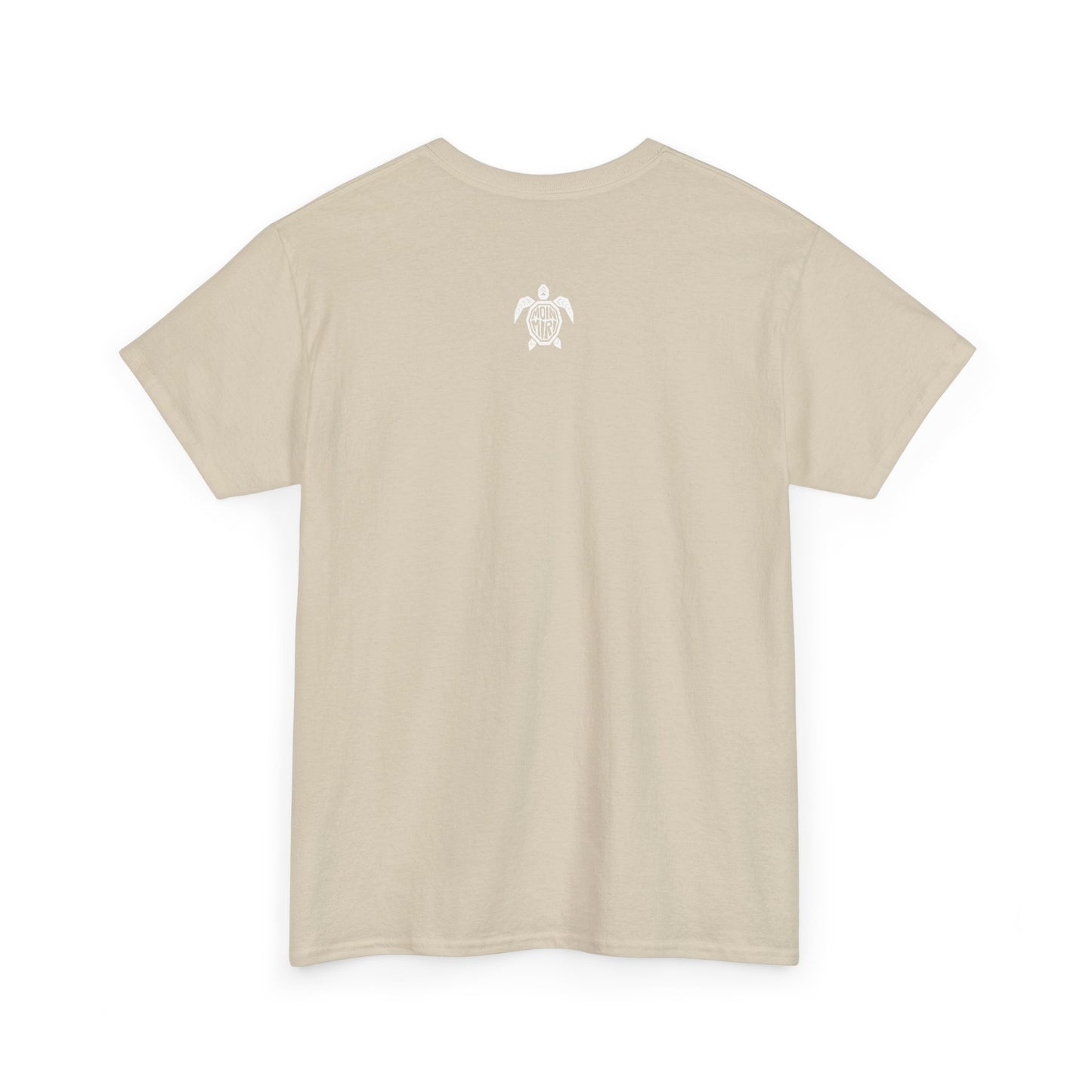 Turtle & Coral Print T-Shirt | Soft Cotton | Unisex