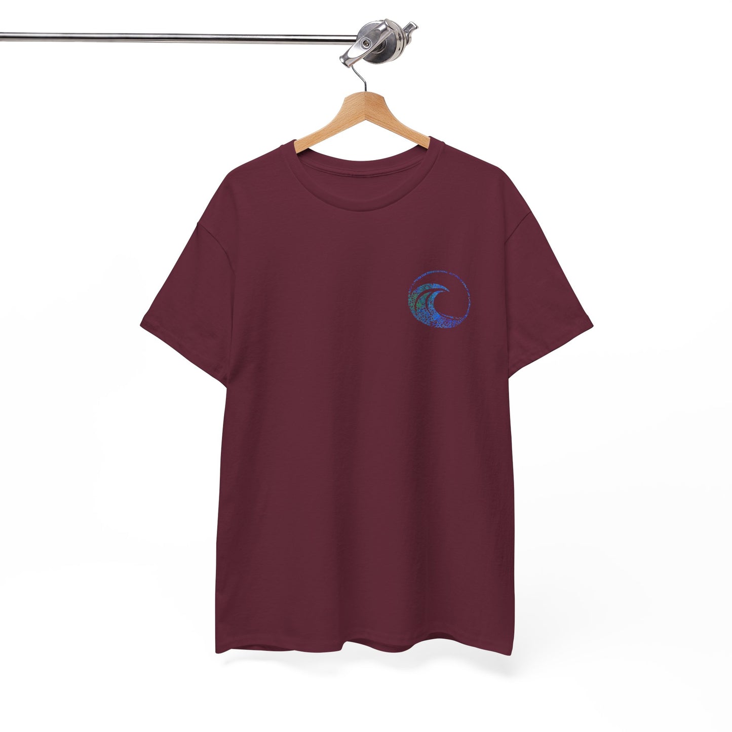 Mini Wave & Coral Print T-Shirt | Soft Cotton | Unisex