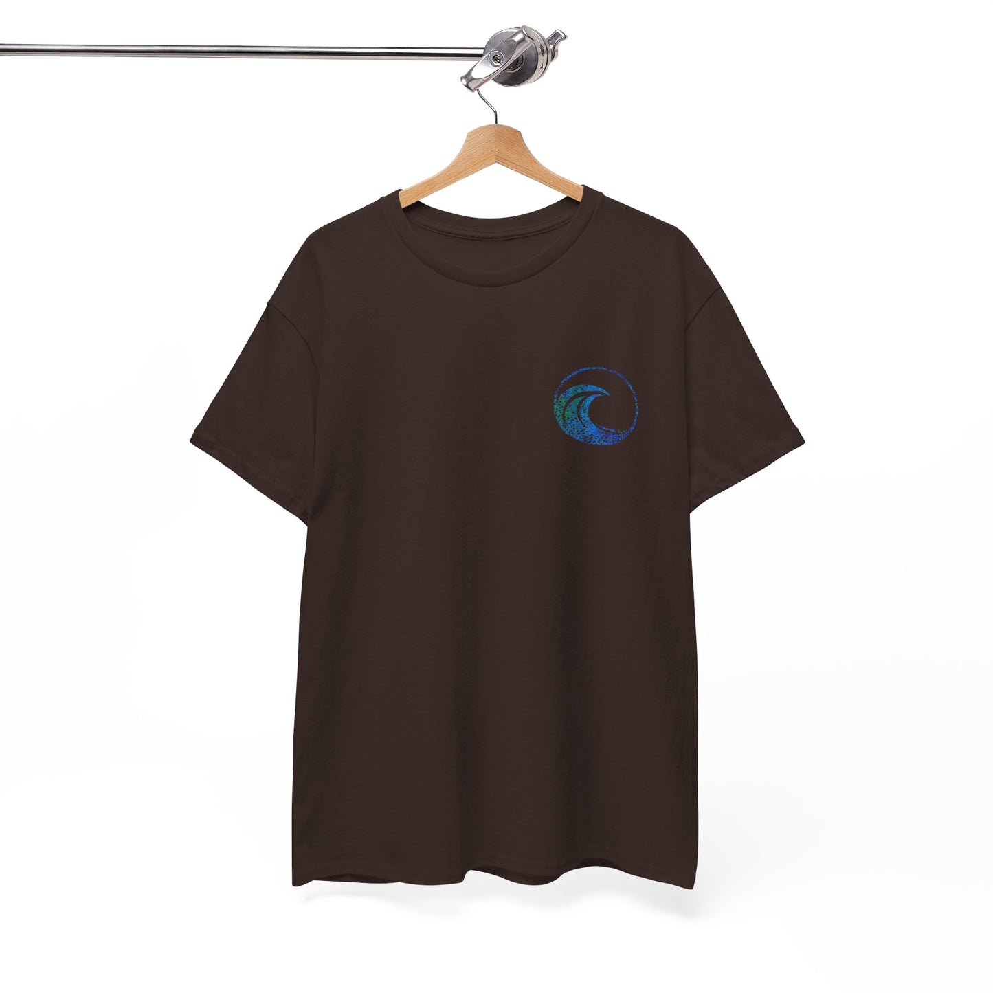 Mini Wave & Coral Print T-Shirt | Soft Cotton | Unisex