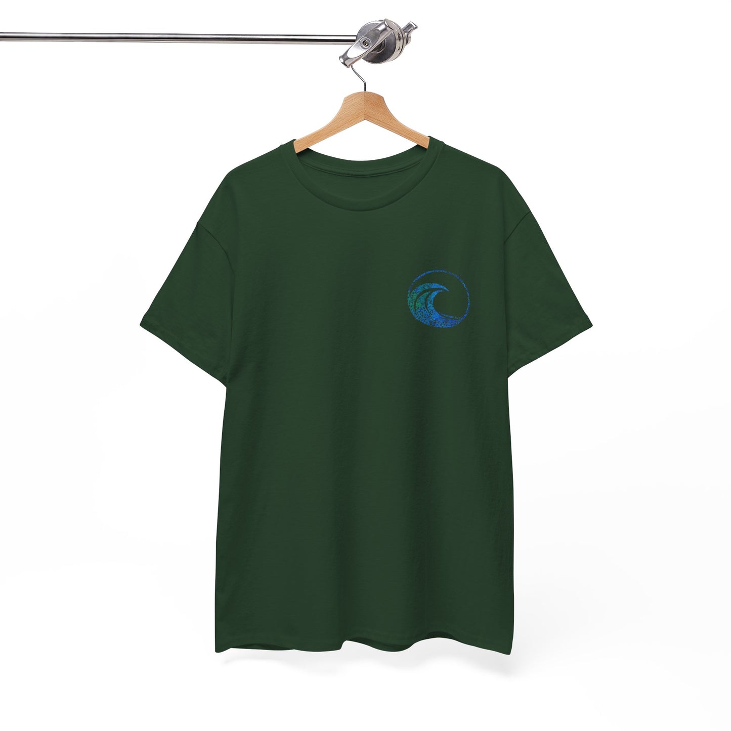 Mini Wave & Coral Print T-Shirt | Soft Cotton | Unisex