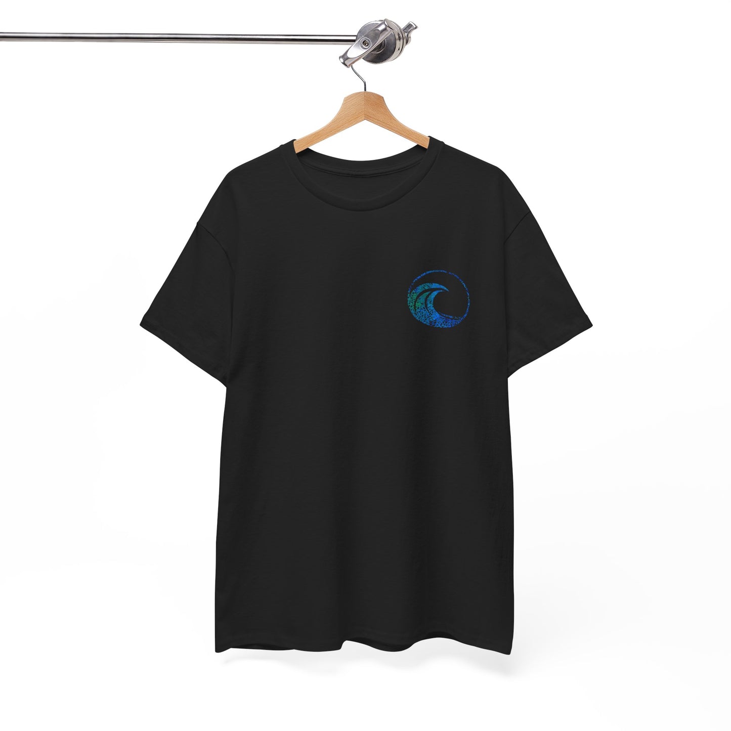 Mini Wave & Coral Print T-Shirt | Soft Cotton | Unisex