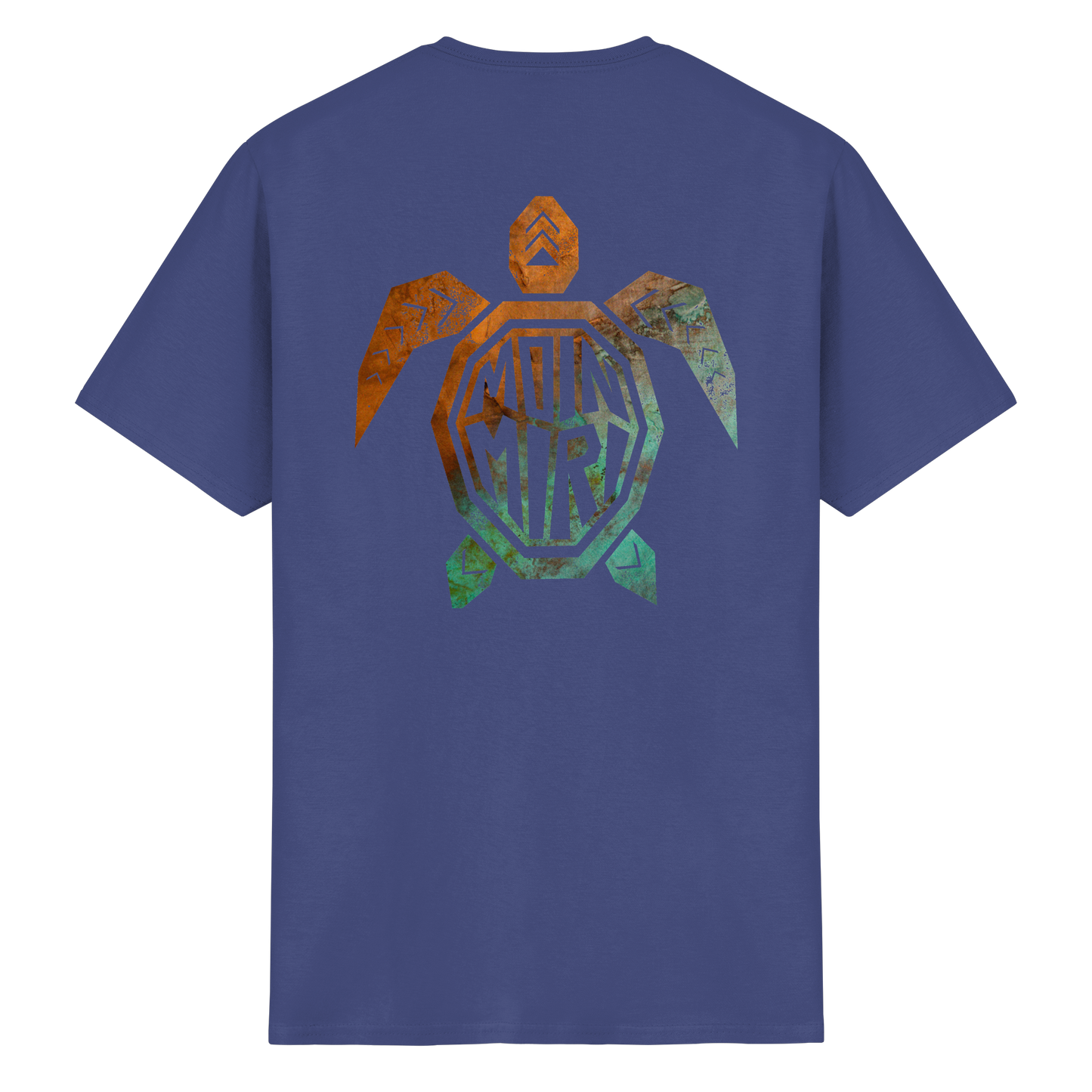 Copper Turtle Logo - Back Print - Heavy Cotton T-Shirt