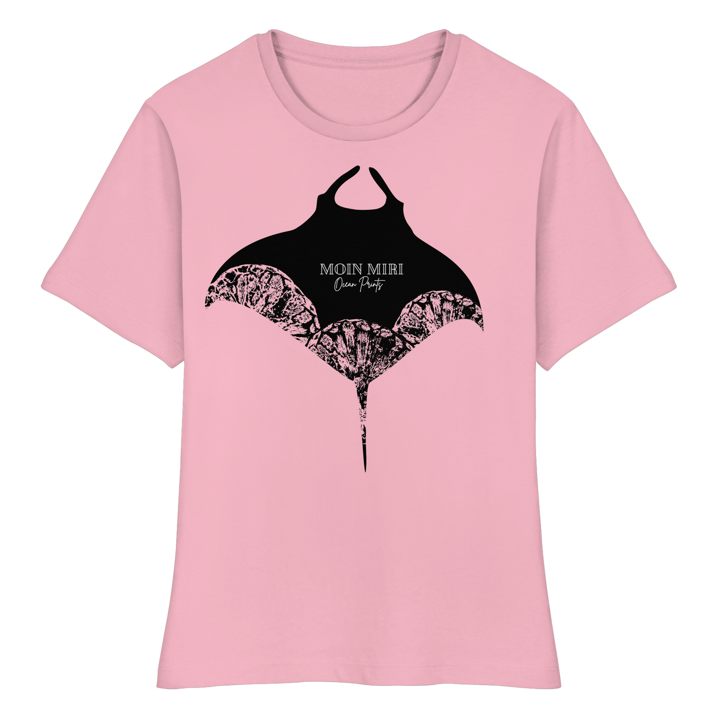 Black Manta - Coral 2 - Fitted Ladies Organic Shirt