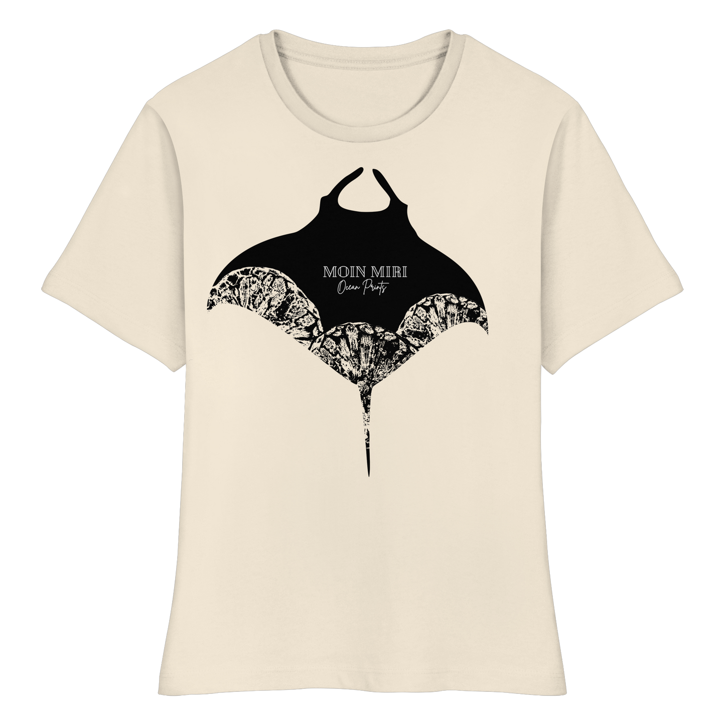 Black Manta - Coral 2 - Fitted Ladies Organic Shirt